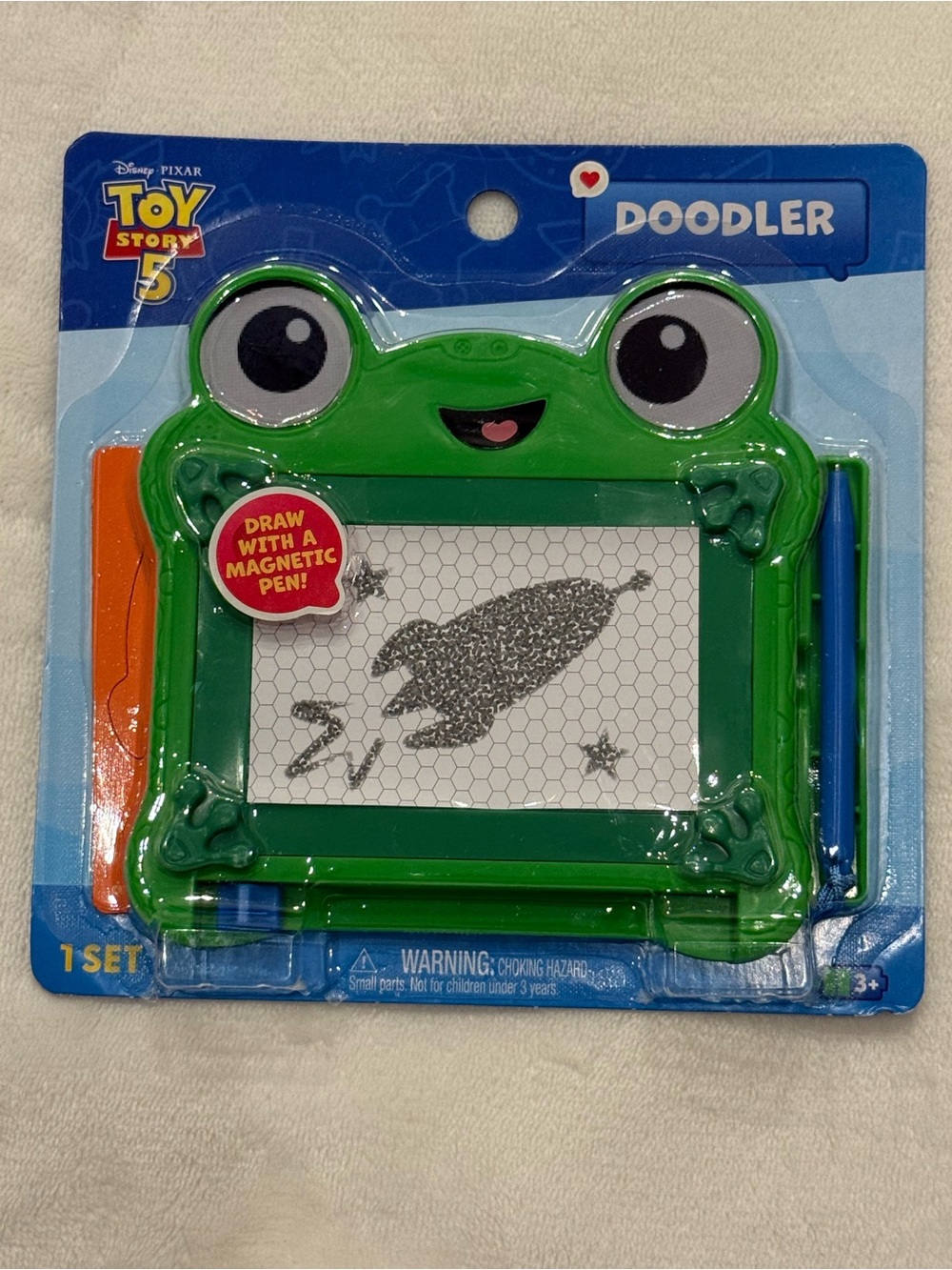 Toy Story 5 Lilypad Leapfrog Magnetic Doodler Board New